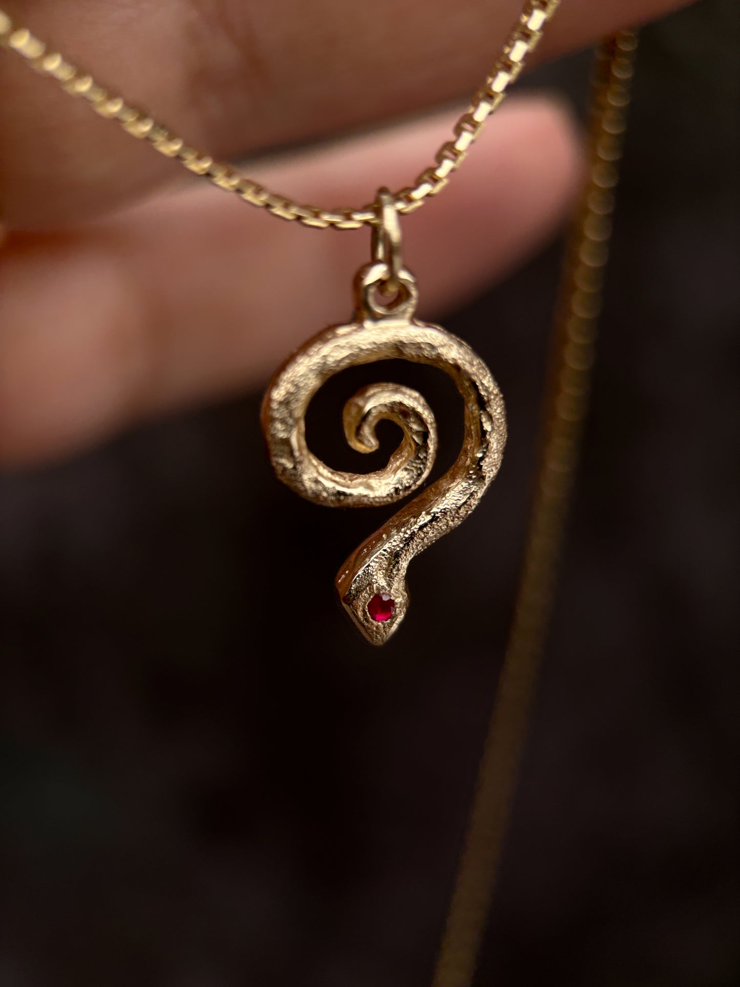 Ophira Snake Amulet