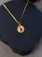 Nyra Amulet 14k gold pendant