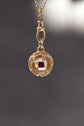 Nyra Amulet 14k gold pendant