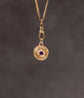 Nyra Amulet 14k gold pendant