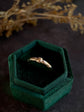 solid gold ancient looking ring size 6.75