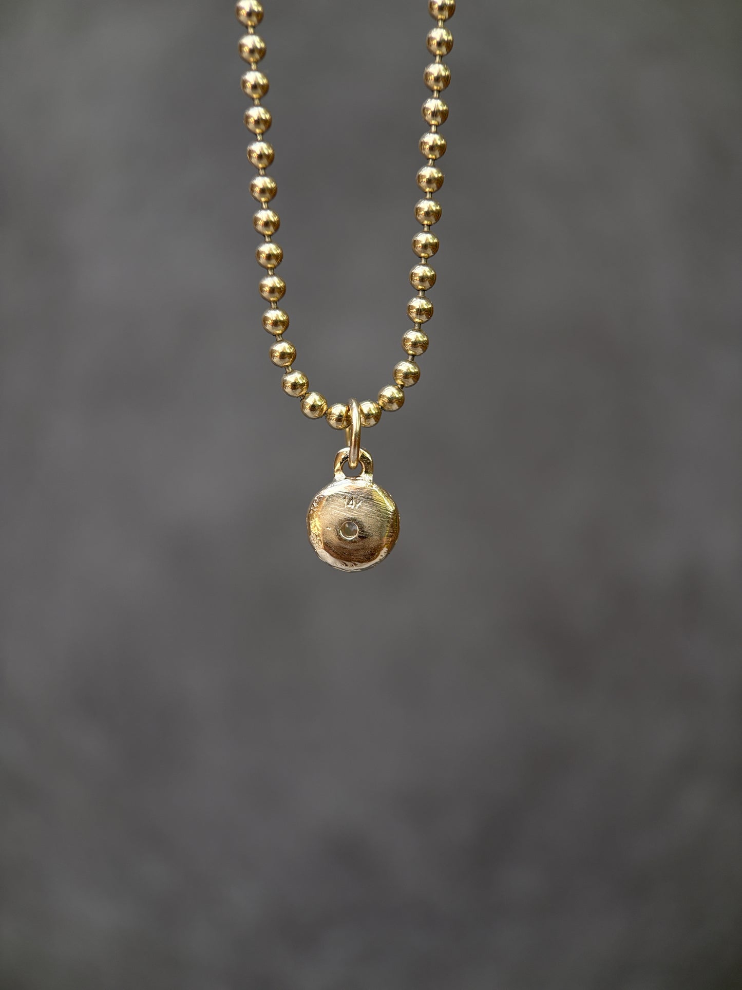 Old mine cut diamond pebble