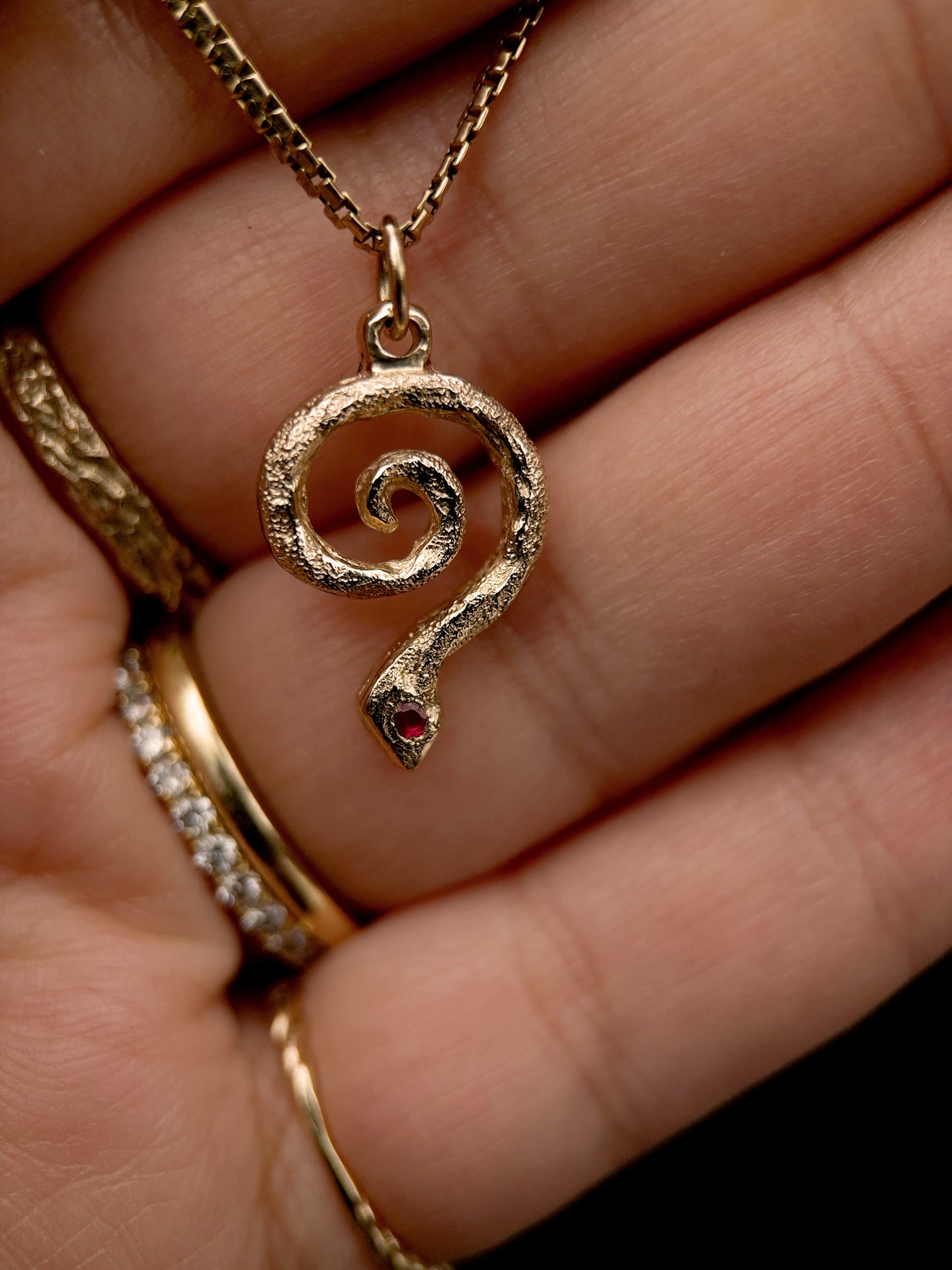 Ophira Snake Amulet